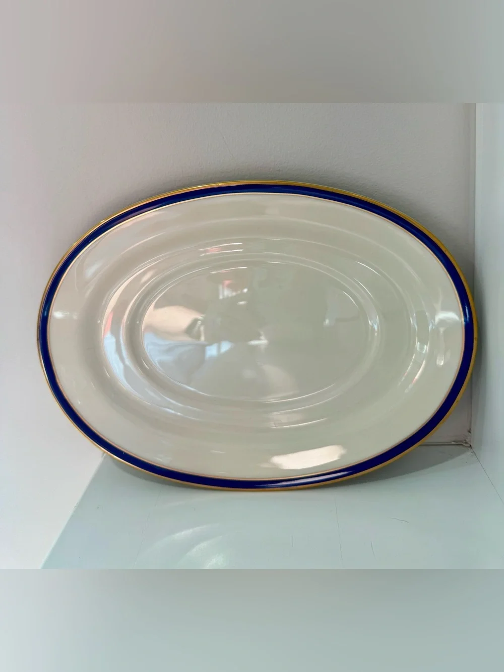 Lenox Urban Twilight Cream Gravy Boat and Underplate